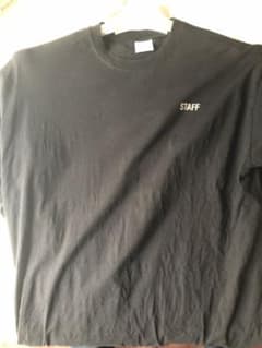 自身ssense購入 Vetements staff tee L 確実正規のサムネイル