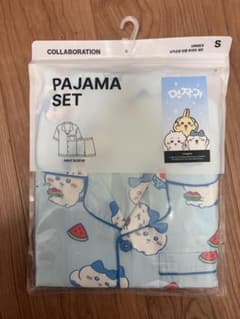 早い者勝ち❗️SPAO × ちいかわ　ハチワレ 半袖パジャマ 上下セットのサムネイル