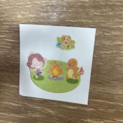 ぽこあポケモン デコキャラシール　ヒトカゲ　ポケモンパン　２種セットのサムネイル