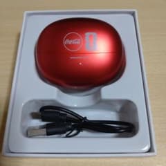 コカ・コーラ イヤーカフ型ワイヤレスイヤホン 本体 - メルカリ