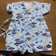 ベビー甚平 50-60cm 魚柄のサムネイル