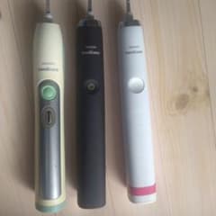 ジャンク品3本PHILIPS ソニケアー本体HX939WHX9350HX6950のサムネイル