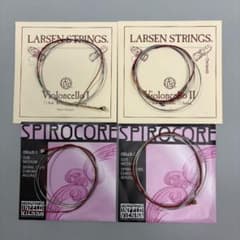 中古弦】チェロ弦セット ラーセン ソリストAD スピロコアGC - メルカリ