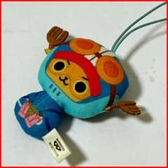 【人気】ワンピース チョッパー ぬいぐるみマスコット ストラップ パイロットのサムネイル