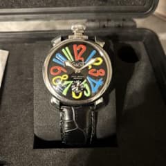 ガガミラノ 手巻き時計 黒/多色 - メルカリ