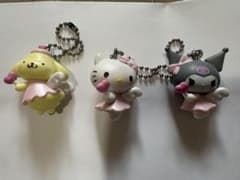 サンリオ 夢見るエンジェルスイング3点　ハローキティ クロミ ポムポムプリンのサムネイル
