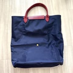 ✨レア✨ ロンシャン プリアージュ リプレイ トート ネイビー グレー 