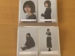 藤吉夏鈴 カラーニットコーデ 生写真 コンプのサムネイル