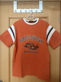 ★値下げ★ HARLEY-DAVIDSON オレンジ Tシャツのサムネイル