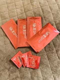 SK-II   3Dマスク 上4枚➕下4枚 エッセンスサンプルx3個おまけ付きのサムネイル