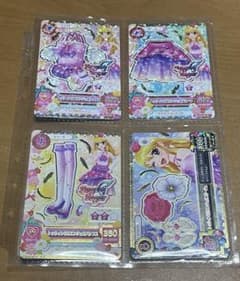 アイカツ カード トゥインクルエンジェル 4枚セットのサムネイル