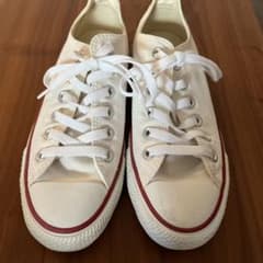 CONVERSE キャンバススニーカー ホワイト 23.5cmのサムネイル