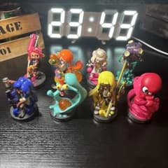 amiibo スプラトゥーンシリーズ 8体セットのサムネイル