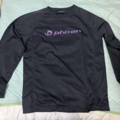 phiten ファイテン 長袖 Tシャツ ブラックのサムネイル