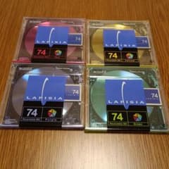DENON MDディスク LAPISIA 74分 4枚セットのサムネイル
