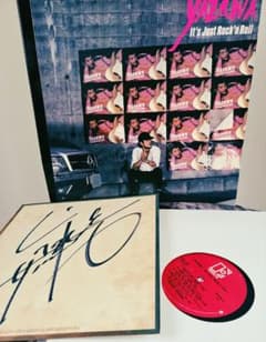サイン色紙付き!矢沢永吉 its just rock&roll インサート付き! - メルカリ