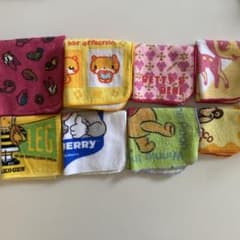 Character mini towels and handkerchiefs (bundle sale)