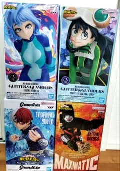 に*︎様 僕のヒーローアカデミア フィギュア 4体セットのサムネイル