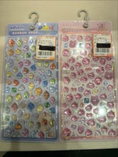 【正規品】 しずくちゃんボンボンドロップシールミニ　うるおい なかまたち 2種類のサムネイル