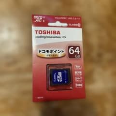 TOSHIBA microSDXC 64GB UHS-I カードのサムネイル