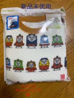 ユニクロ　キルトパジャマ　トーマス  80のサムネイル