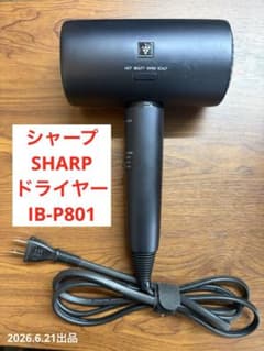 ジャンク品 SHARP シャープ ドライヤー IB-P801 - メルカリ