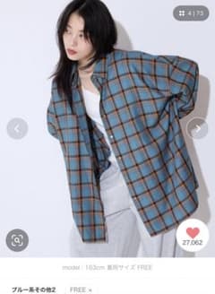 アソートチェックシャツLS / JEANASISのサムネイル