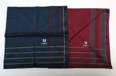 ungaro メンズハンカチ 2枚セット ストライプ柄のサムネイル