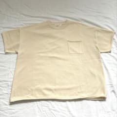 【FREAK'S STORE】ポケット付き 半袖ニット ベージュのサムネイル