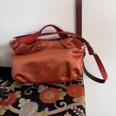 IBIZA イビザ 2way ショルダーバッグ オレンジのサムネイル