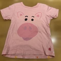 トイ・ストーリー ハム Tシャツ ピンクのサムネイル