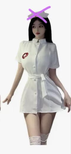 ナース服 コスプレ ホワイトのサムネイル