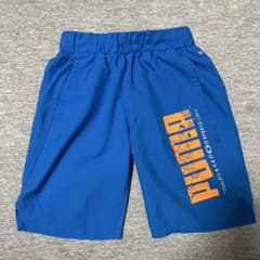PUMA ハーフパンツ 130サイズ 青のサムネイル