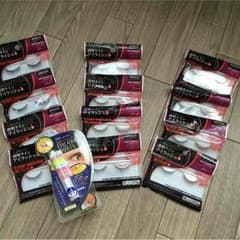 つけまつげ12セット&接着剤のサムネイル