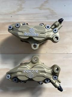 ブレンボ brembo ゴールド ブレーキキャリパーセット ピッチ65mm