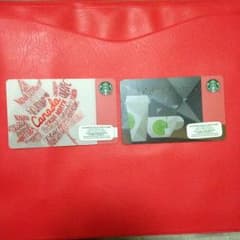 スタバギフトカード  カナダ限定のサムネイル