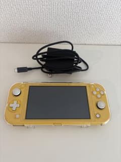 Nintendo Switch Lite イエロー 本体 充電ケーブル付き - メルカリ