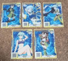 ソードアート・オンライン シノン カード 5枚セットのサムネイル