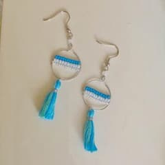 タッセルピアス ハンドメイドのサムネイル
