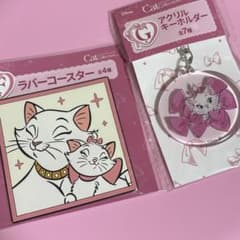 ディズニー Cat Collection アクリルキーホルダー ラバーコースターのサムネイル