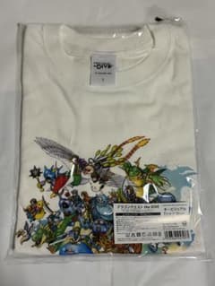 ドラゴンクエスト the DIVE キービジュアルTシャツ 白 ver.L - メルカリ
