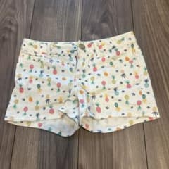 GAP Kids 130 パイナップル柄 ショートパンツ ハーフパンツ 女の子のサムネイル