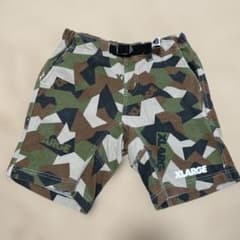 XLARGE カモフラージュ ハーフパンツのサムネイル