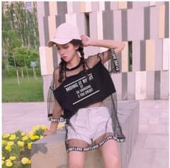 新品 シースルーTシャツ 半袖のサムネイル