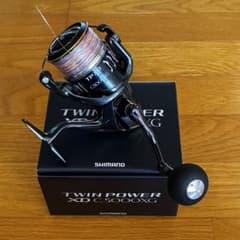 中古品　廃盤　シマノ　17ツインパワーXD C5000XG 中古品 廃盤 シマノ 17ツインパワーXD C5000XG - メルカリ