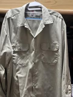 Dickies ベージュ XL ワークシャツのサムネイル