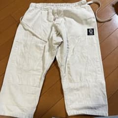 白い柔道衣ズボン 綿100%のサムネイル