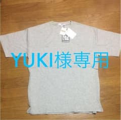 値下げ【新品・未使用】半袖Ｔシャツ ビッグシルエット グレー 無地のサムネイル