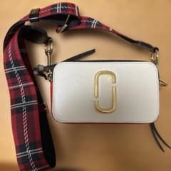 Marc Jacobs ショルダーバッグ ホワイト/レッドのサムネイル