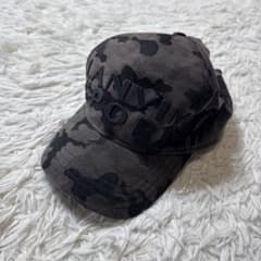 LANVIN SPORT Camouflage Cap Men's Golf Wear